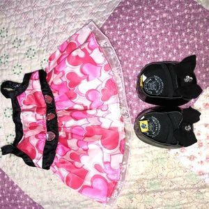 Build-A-Bear Dress and Heels